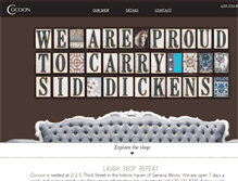 Tablet Screenshot of cocoononline.com
